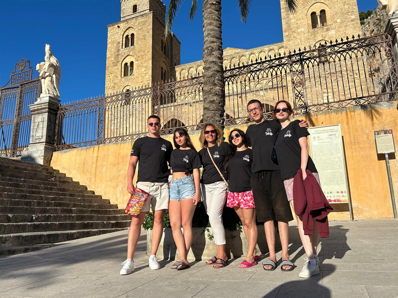 Open Educational Vibes participants during an Erasmus+ project